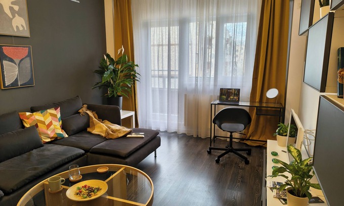 Timisoara Apartamento | Student Grey Apartment w/Full ammenities. Spacious 2 room Balcony