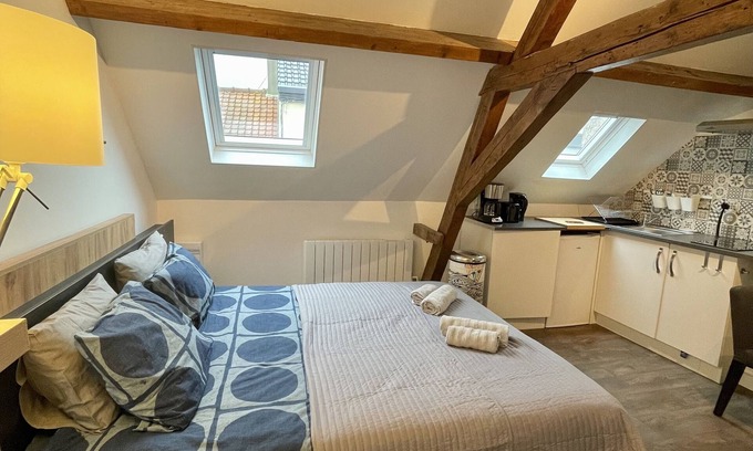 Grand-Fort-Philippe Apartamento | Studio Équipé Dans une Maison de Pêcheur Classée. Proche Centre et Plage