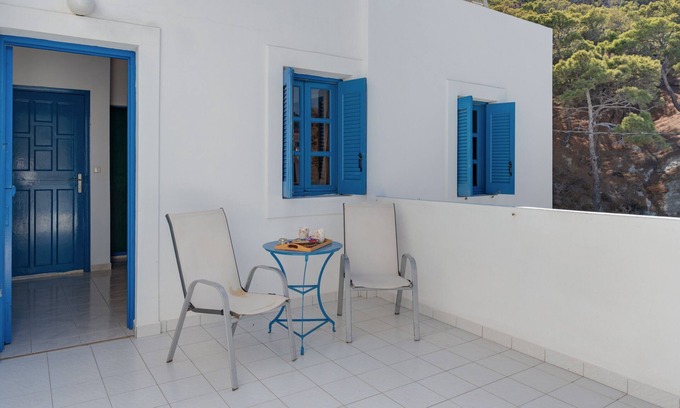 Diafani Apartamento | Estudio Apartamento 'Double No 2' con vistas al mar, Wi-Fi y aire acondicionado