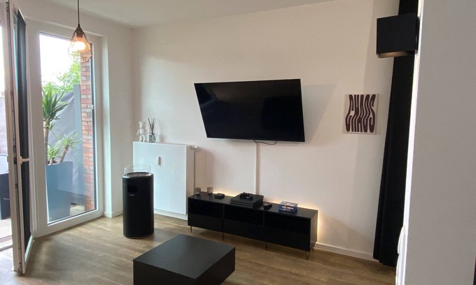 Lueneburg Apartamento | Estudio 'Ein Zimmer Mit Blick' con balcón y Wi-Fi