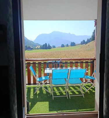 La Morte Apartamento | Studio en station de ski familiale, vue sur les montagnes