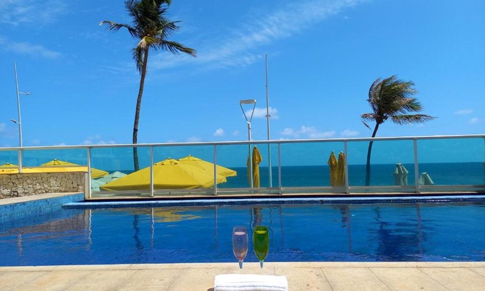 Barra Apartamento | Studio Lateral Vista Mar Barra Apartamento Inteiro Completo