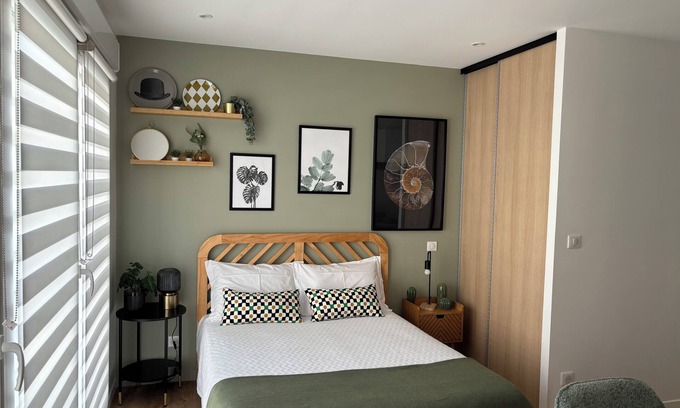 Le Mesnil-Amelot Apartamento | Studio Tout Neuf 5 min Aéroport Paris Roissy - CDG