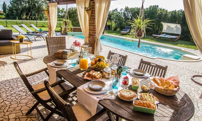 Ca' Pirami Villa | Preciosa casa de vacaciones privada con piscina privada, A/C, WIFI, jacuzzi, TV, vista panorámica