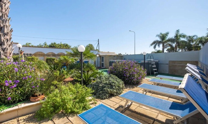 Scala di Furno Villa | Preciosa casa de vacaciones para 7 personas con piscina, A/C, TV y patio