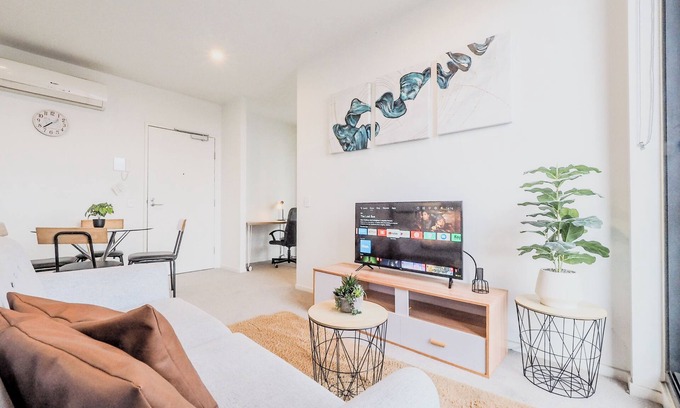 Footscray Apartamento | Stylish 1BR1BA apt in Footscray Pool Gym WIFI