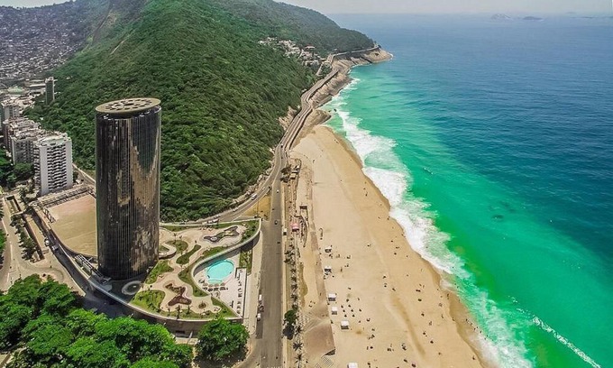 Sao Conrado Apartamento | Suíte Com Vista pro Mar no Hotel Nacional