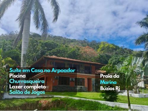 Arpoador Casa | Suíte1 Pousada Arpoador a pé da Praia Búzios