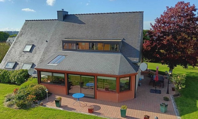 Louannec Casa | Temporada de verano, cerca de Perros Guirec y costa de granito rosa, casa para 6 personas.