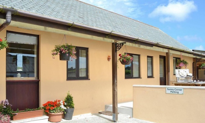 St. Keverne Cabaña | Sunny Corner Cottage en Parc An Grouse.