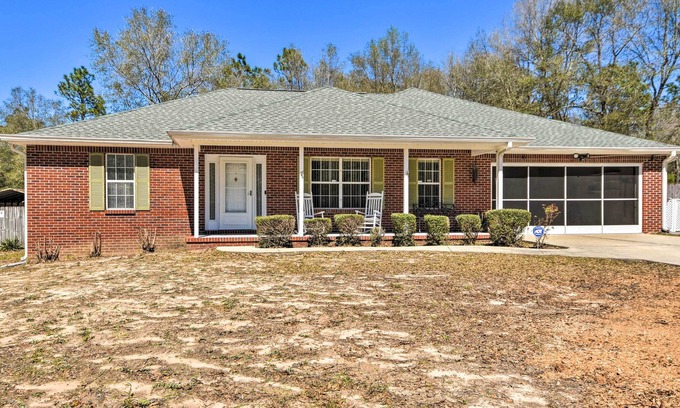 Baker Casa | Sunny FL Getaway on 1 Acre w/ Patio & Porch!