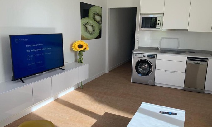 Noja Apartamento | SUPER OFERTA SEPTIEMBRE en la playa apartamento pie de playa YELLOW, un lujo, totalmente nuevo, también para tu mascota