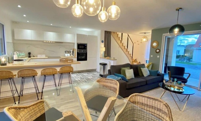 Merlimont-Plage Casa | Superb cottage for 4 people with views of the dunes