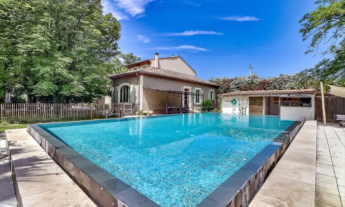 Beaucaire Casa | Magnífica casa de campo provenzal cerca de Saint Rémy