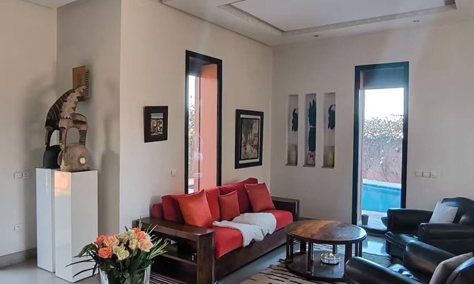 Mouassine Villa | Superb villa with private swimming pool, children's cabin