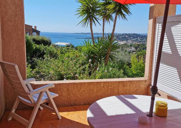 La Nartelle Apartamento | Superbe vue mer à Sainte Maxime T2 Climatisé