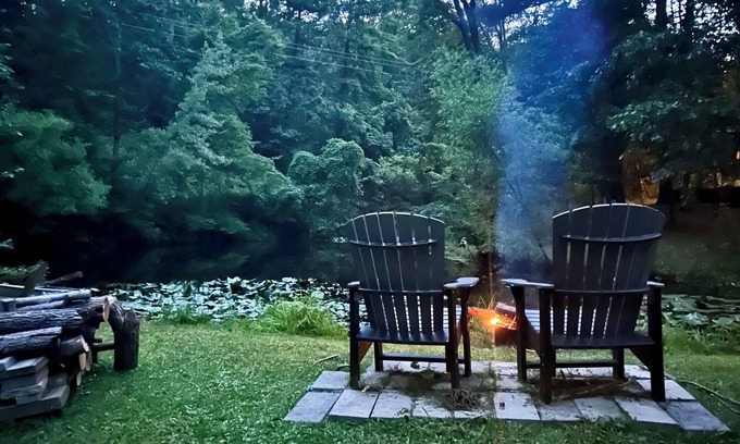 Camptown Casa | Surrounded by nature, The Lodge, family friendly home for creating memories!