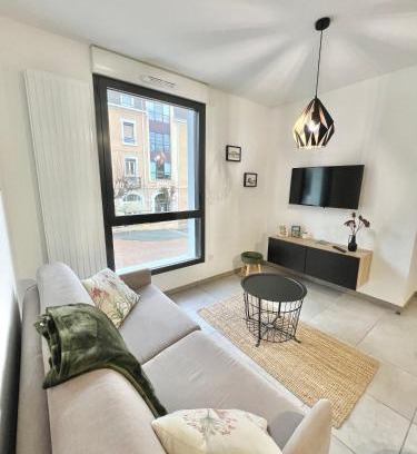 Chatel-Guyon Apartamento | T2 dans résidence calme - proche des thermes et du centre