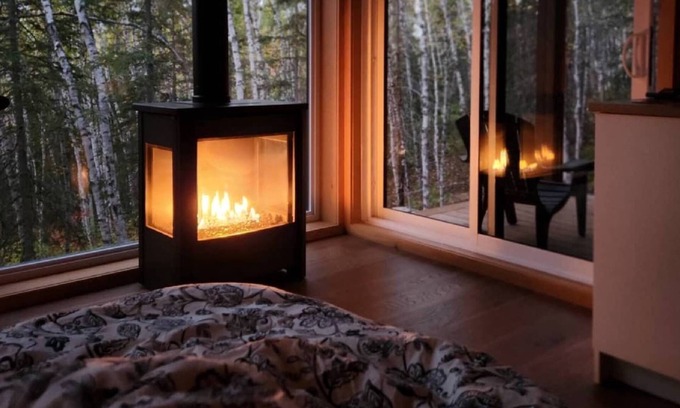 Baie-St-Paul Chalet De Esquí | Tanières MicroChalets Ours