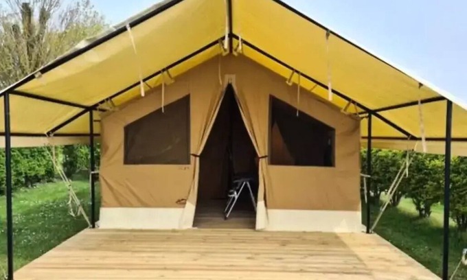 Quettehou Casa | Tent Safari 4 Personen