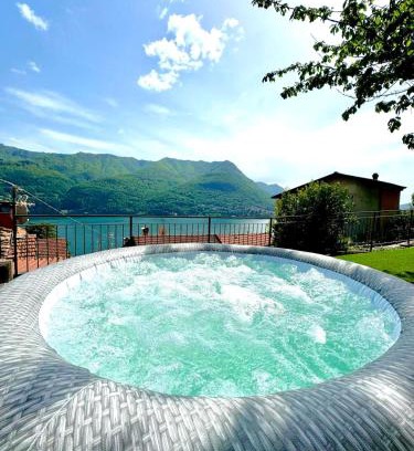 Carate Urio Casa | Terrazza di Luisa parking wifi vista lago