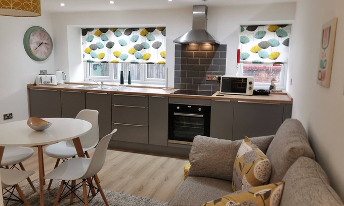 Swaffham Apartamento | Premier-Apartamento-Baño Privado-Vista al patio-2 bedroom