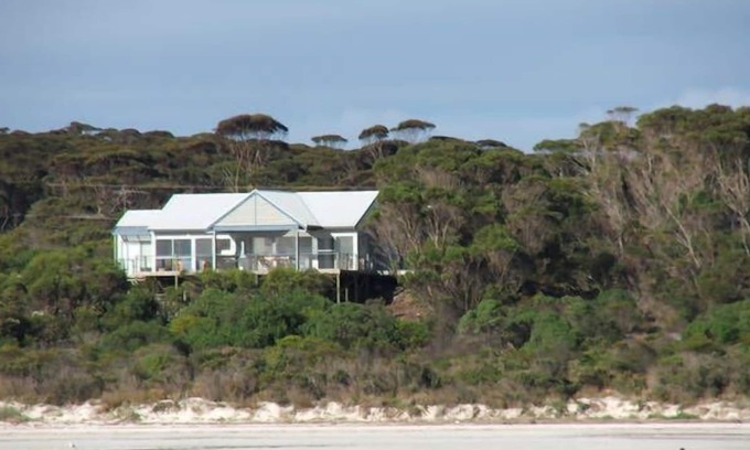 Island Beach Casa | La cubierta en la playa de la isla