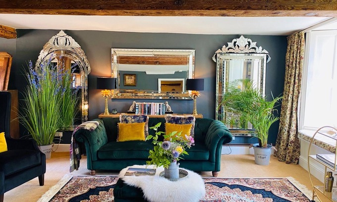 King's Lynn Apartamento | Apartamento-De Lujo-Bañera de hidromasaje-Vista al Jardín-The East Wing