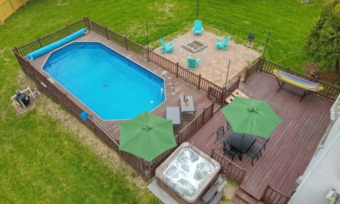 Greenwood Villa | The Retreat - Private Pool-Spa-Firepit-Gameroom