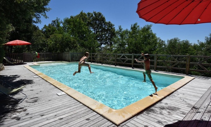 Saint-Julien-de-Lampon Casa | The Terrace cottage of La Blénie