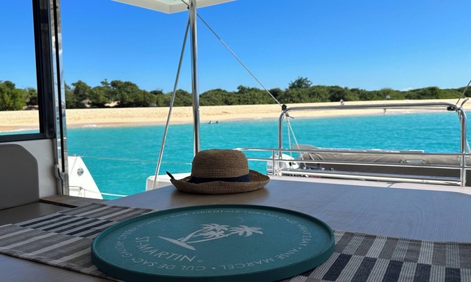 Grand Case Alquiler De Eote | Tintamarre exclusive dinner and night at anchor