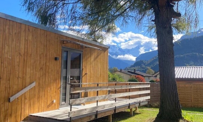 Unterseen Cabina | Tiny Eco Lodge Eiger - Best Views to Jungfrau