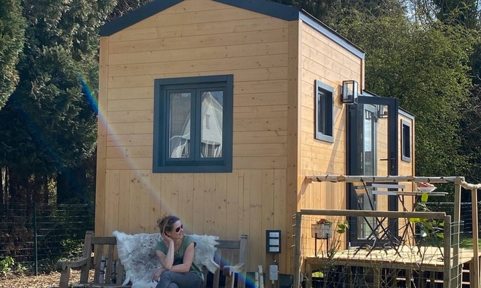 Overijse Chalet De Esquí | Tiny House on the edge of the Forêt de Soignes