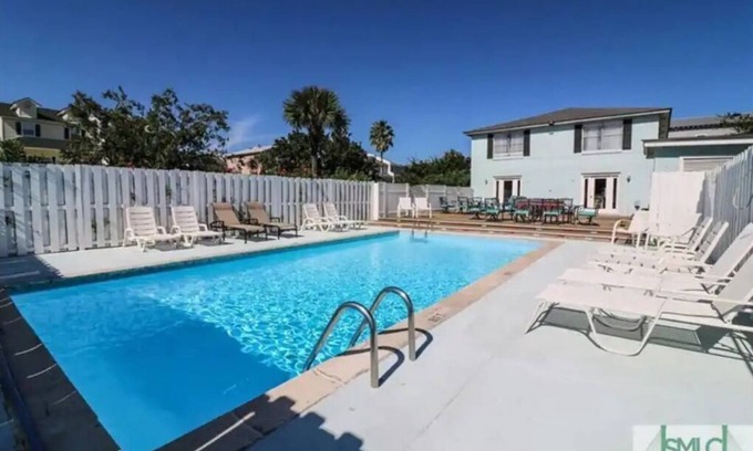 Tybee Island Casa | Tons of space, 8 bedrooms, private pool convenient beach access.