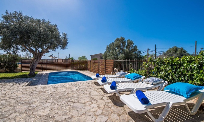 Costitx Chalet De Esquí | Casa de pueblo Can Busca en Mallorca con piscina