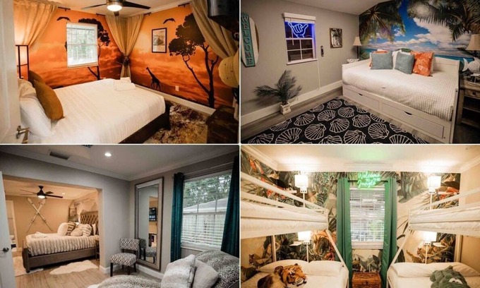 Maitland Casa | *Travel Themed Property with Backyard Oasis*