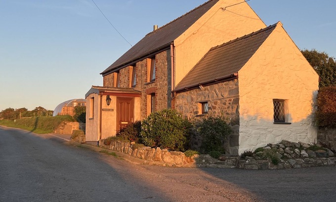 Llanrhian Cabaña | Treneved Lodge Cottage de 5 estrellas con vistas al mar