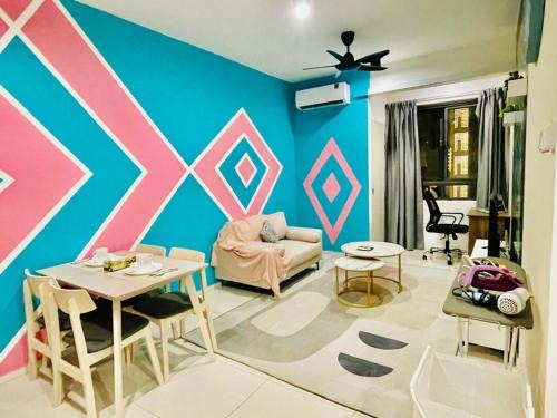 Kuala Pilah District Apartamento | Tropical Home1BedRoomHorizonSuitesSunsuriaCitySepang KLIAWi-lFiNetflixFree Parking