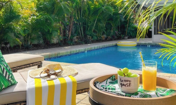 Arlington Park Villa | Tropical Luxury: Pool, Game Room, Near Beaches