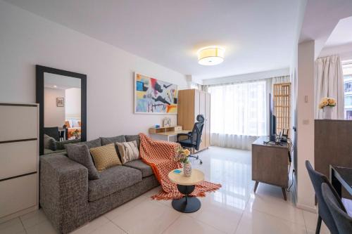 Xujiahui Apartamento | Tyms Xujiahui Stylish 1BR APT