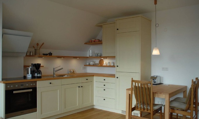 Georgensgmuend Apartamento | Apartamento ecológico (68 m 2) en casa pasiva en el primer piso con terraza en la azotea