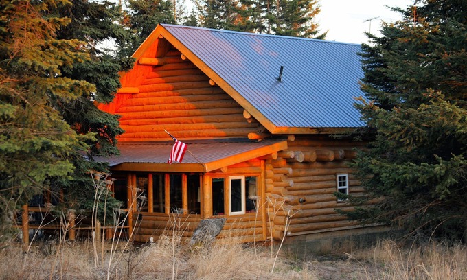 Anchor Point Casa | Excepcionalmente Alaska, vacaciones Entrar Bienes Inicio Situado en una natural 14 Acre Homestead.