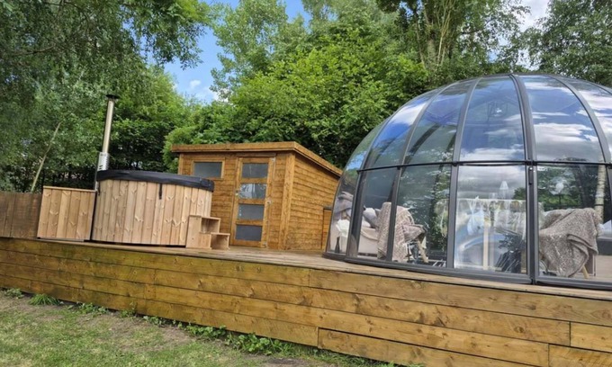 Etreaupont Cabina | Unusual night: Unusual bubble - Swedish bath