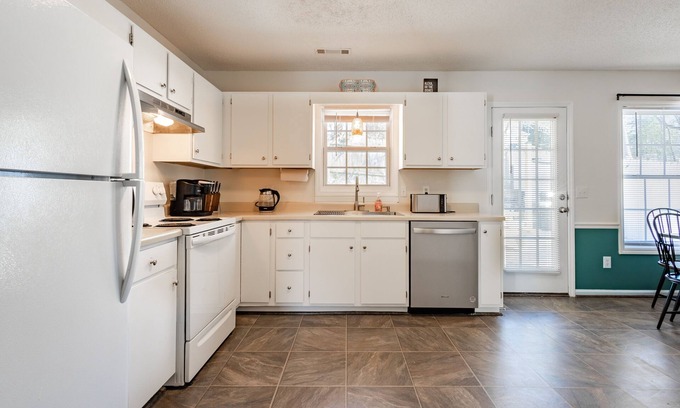 Winston - Salem Casa | Unwind In Style: Hot Tub/pet Friendly 2 Bedroom Home by RedAwning