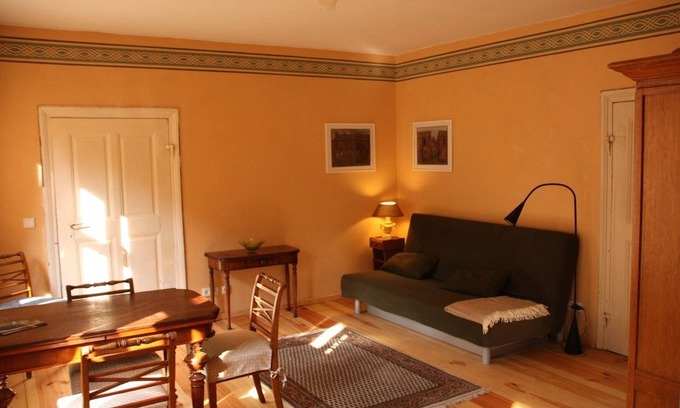 Glashutte Apartamento | Vacation apartment at the Red Castle, 40sqm, 1 bedroom, 1 living/bedroom, max. 4 persons