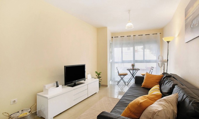 San Andres Apartamento | Apartamento de vacaciones 'Leonor San Andrés' con vistas al mar y Wi-Fi