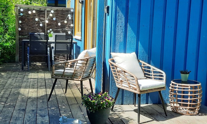 Bremke Casa | Vacation home with barrel sauna, fireplace and massage chair.