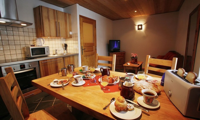 Valloire Apartamento | centro de Valloire. Apartamento de lujo para 4 personas cerca de las pistas, escuela de esquí.
