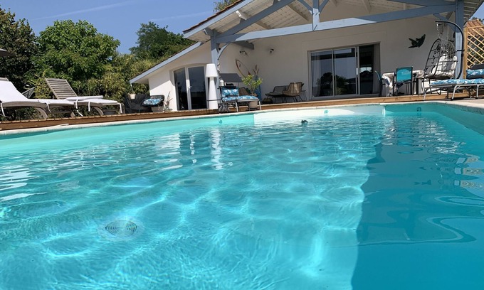 Le Porge Casa | Villa 5 Piéces Avec Piscine