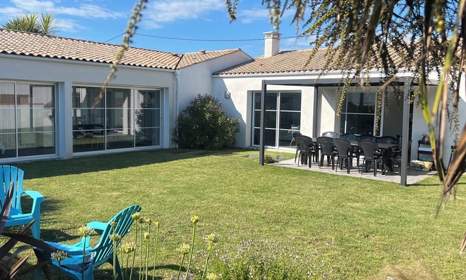 Saint-Denis-d'Oleron Casa | Villa 9 Couchages Plages Huttes Proche Phare Chassiron 150m de la Plage